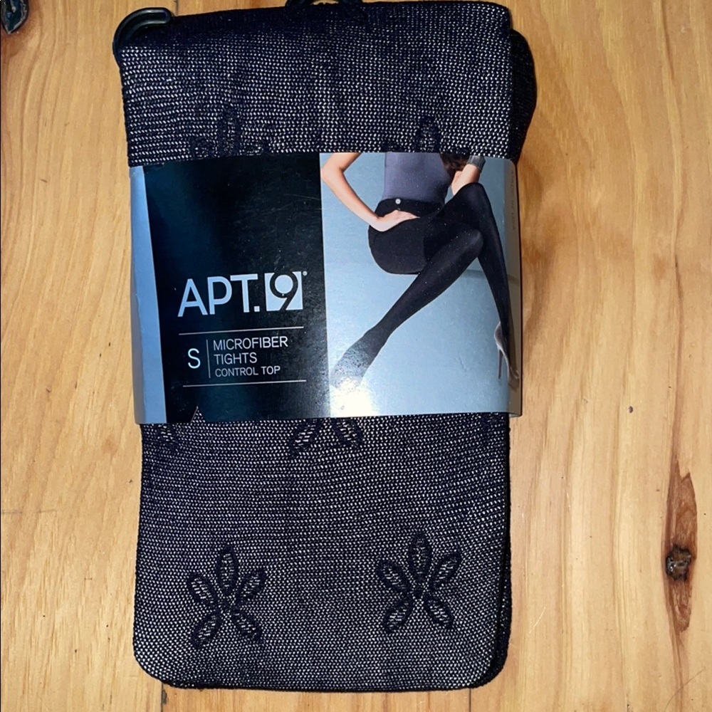 APT. 9 Black Microfiber Tights (Buy 2 get 2 pair free )